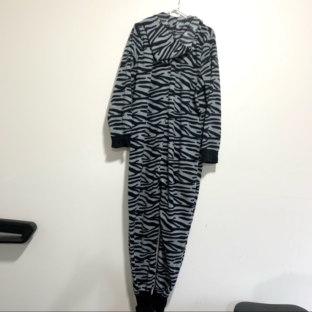 Mikk Lounge Comfy Fleece Snag In zip Up Front Pockets Hoodie Onesie size XL